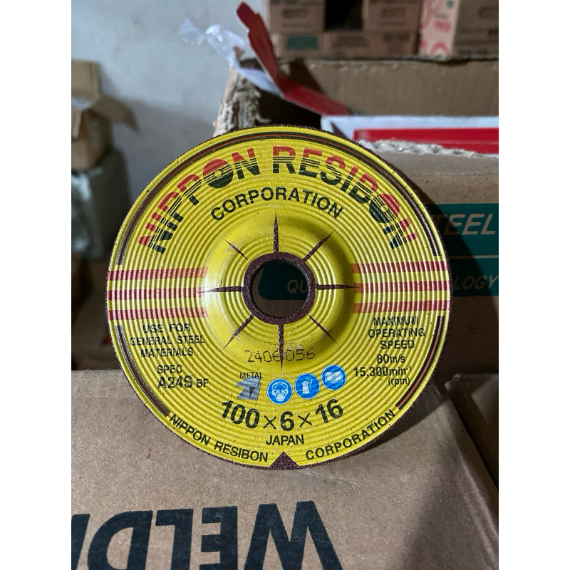 mata gerinda asah tebal nippon resibon 4 inch