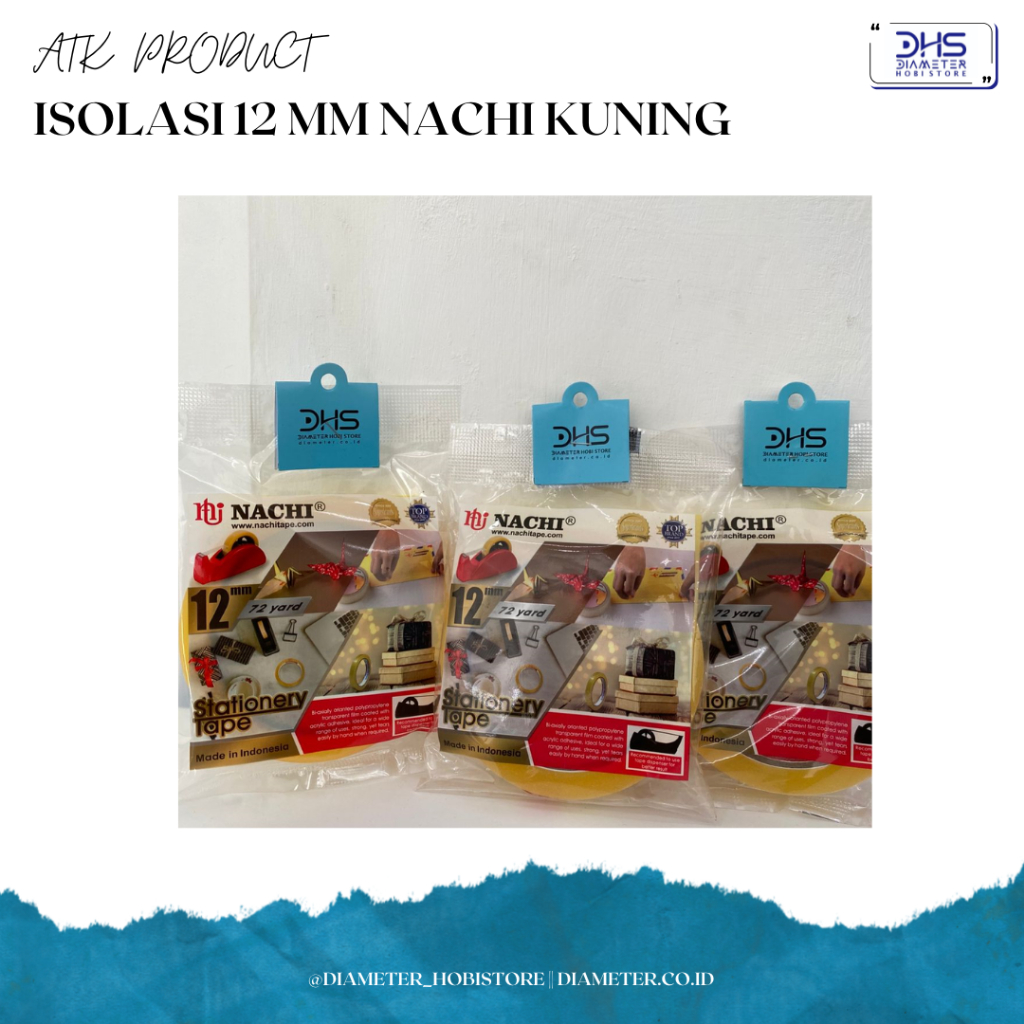 

ISOLASI 12MM NACHI KUNING