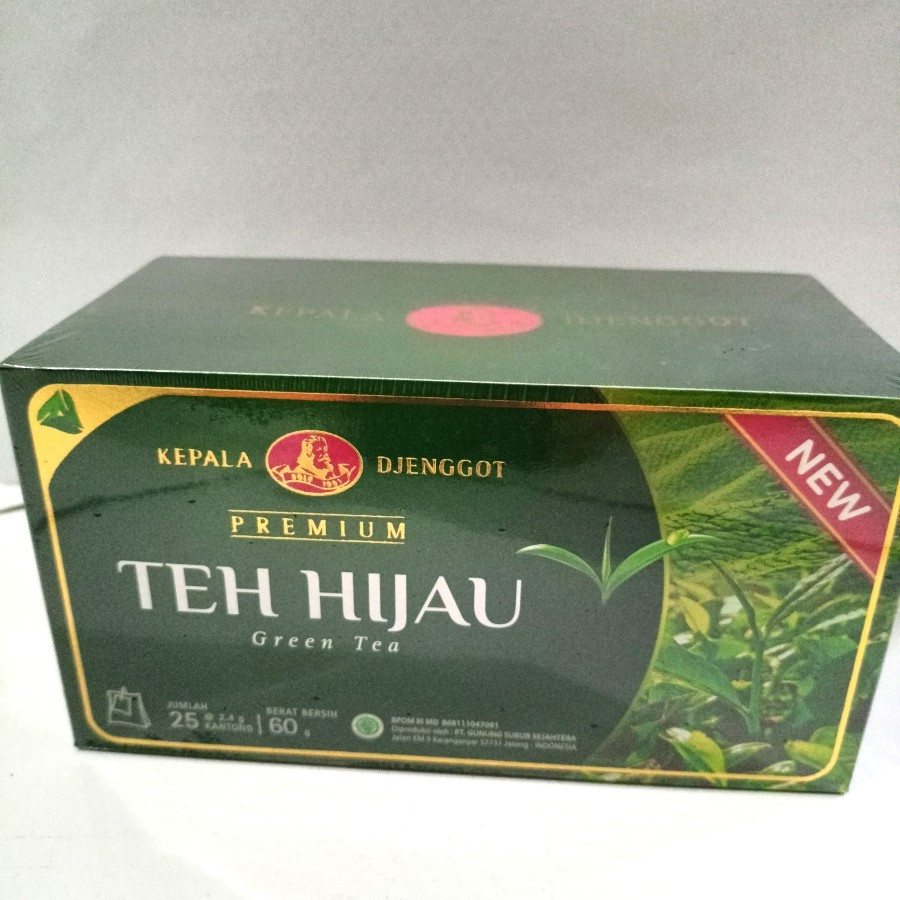 

Teh Hijau Celup Kepala Djenggot Premium Kepala Jenggot isi 25 Sachet
