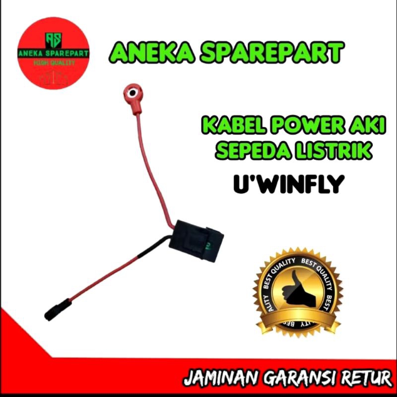 kabel power aki sepeda listrik U'WINFLY