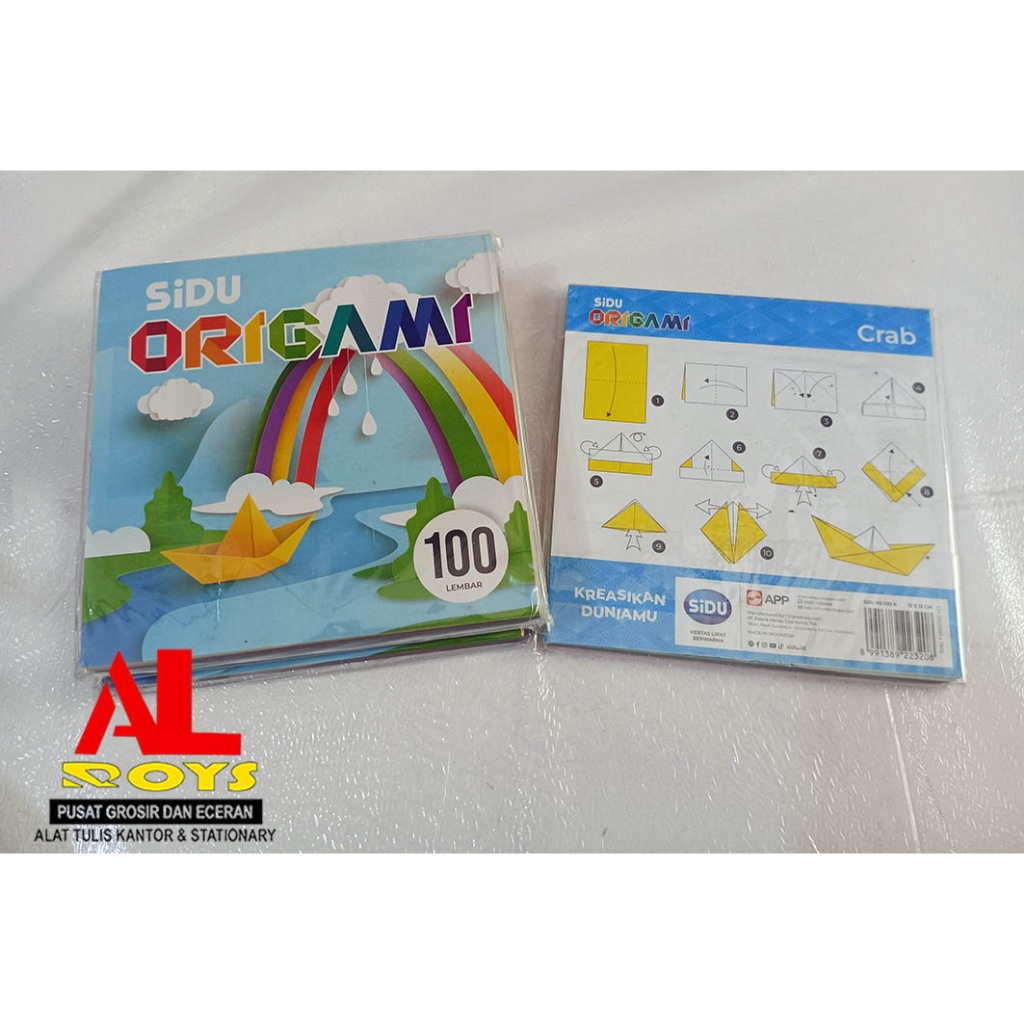 

Kertas Origami SiDu 12 x 12 cm - 100 lbr