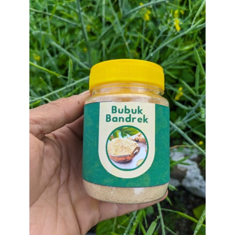 

BUBUK BANDREK 100gr / Bubuk Bandrek kemasan botol, Kedai Bibi, Bubuk Jahe, Jahe Merah