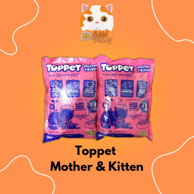 Toppet Mother & Kitten 800gr | Dry Food