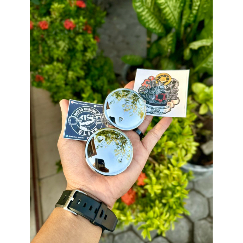 Tutup Tangki Bensin Grand Supra Karisma Supra x 125 prima CHROME