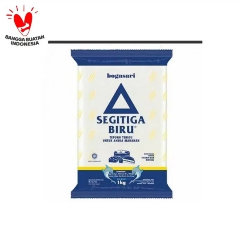 

Bogasari Tepung Terigu Segitiga Biru 1kg
