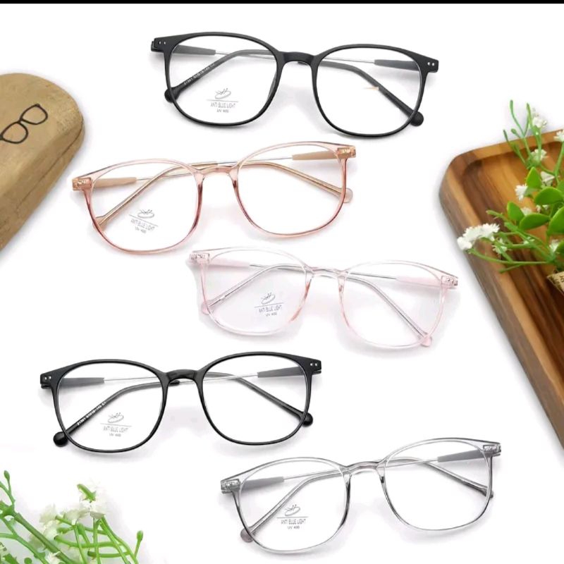 Kacamata 21301 / kacamata pria wanita / kacamata murah / Antiradiasi / photocromik