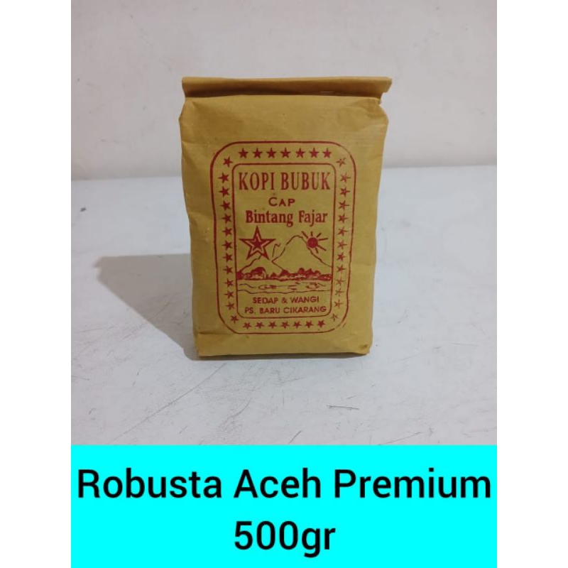 

Kopi Bubuk Robusta Aceh Gayo Premium Coffee -500Gram