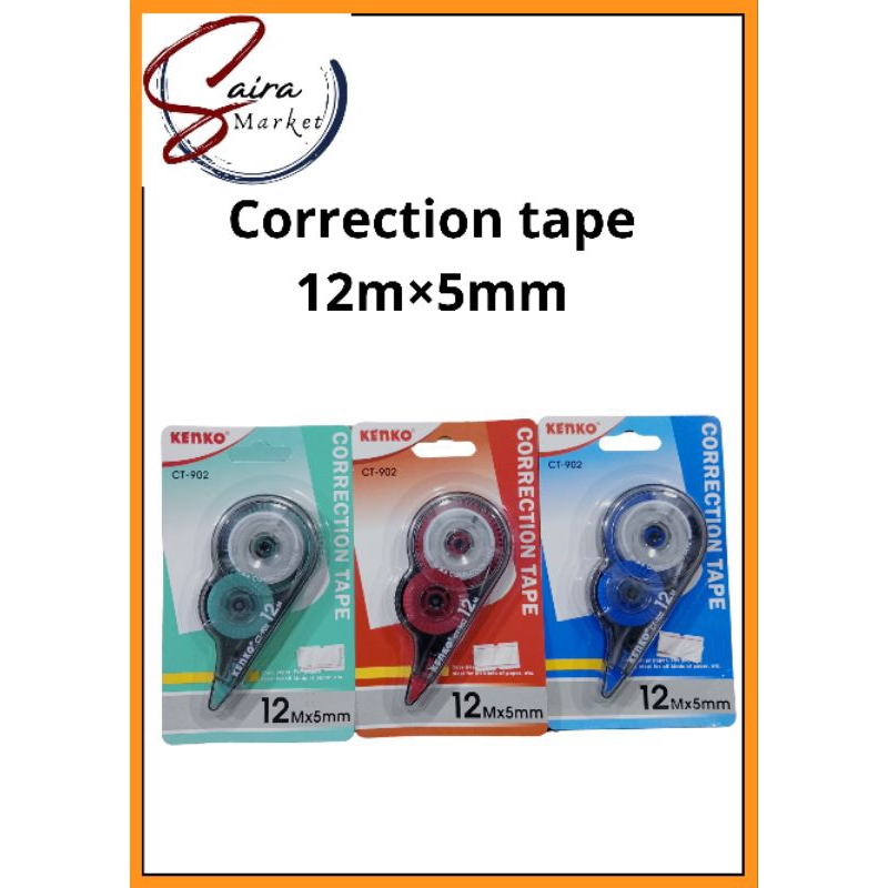 

CORRETIONS TAPE 12M×5MM