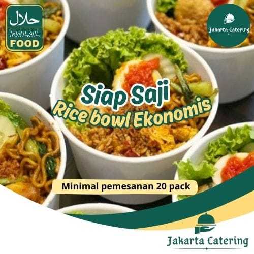 

PROMO Paket Nasi Rice Bowl Makanan Enak Murah Lengkap Catering Untuk Acara Sederhana