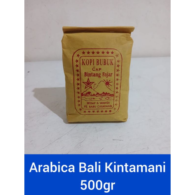 

Kopi Arabica Bali Kintamani (Biji/Bubuk) -500Gram