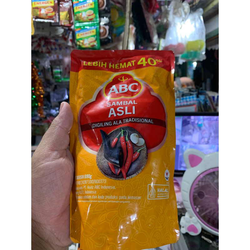 

saus sambel asli ABC 1kg