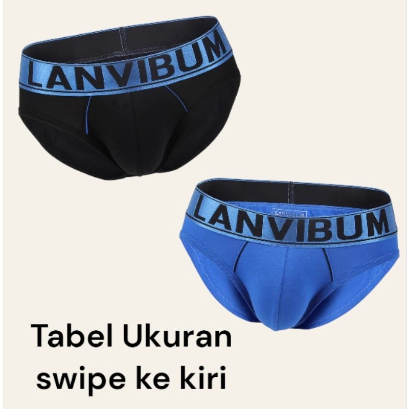 U 032 Celana dalam pria cowok cakep keren katun halus