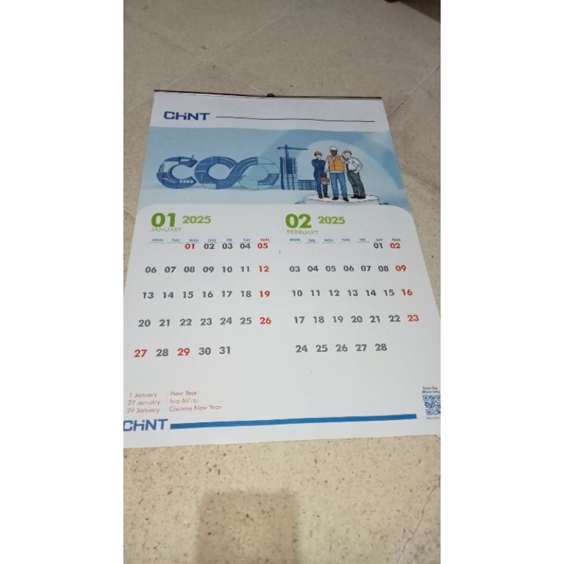 

Kalender dinding 2025