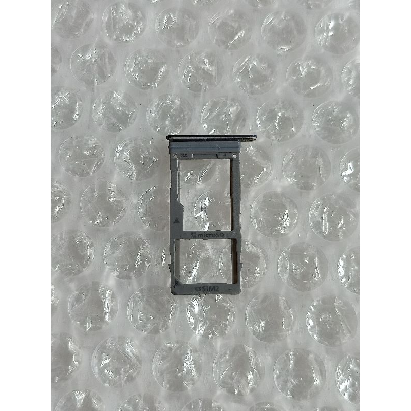 Simtray tempat kartu sim 2 SAMSUNG A8 PLUS A730F original copotan