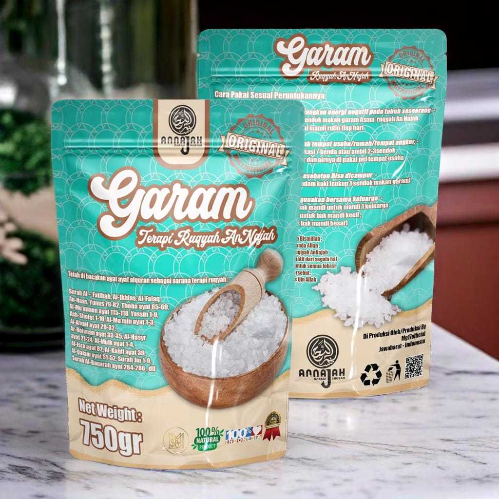 

[TERLARIS KEMASAN 750gr] Garam AnNajah Original Mg17official Hati2 Banyak Oknum Menjual Produk Palsu
