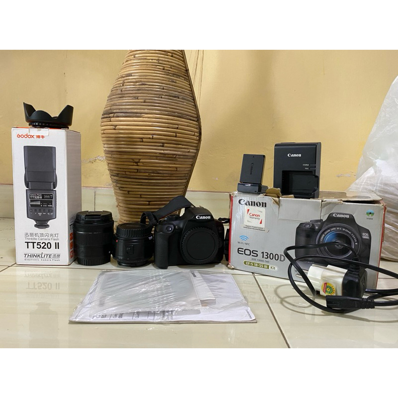 Canon EOS 1300D DSLR Camera