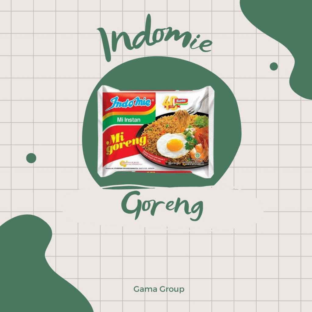 

Indomie Goreng 85gr