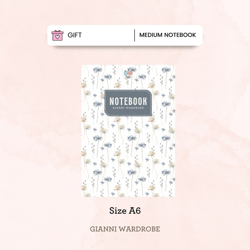 

[GIFT] Medium Notebook A6 - Gianni Wardrobe