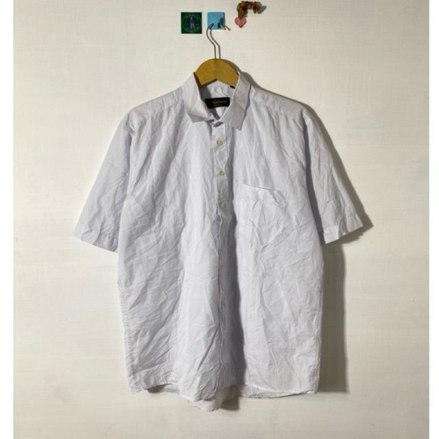 KEMEJA PENDEK YVES SAINT LAURENT POLKADOT SECOND