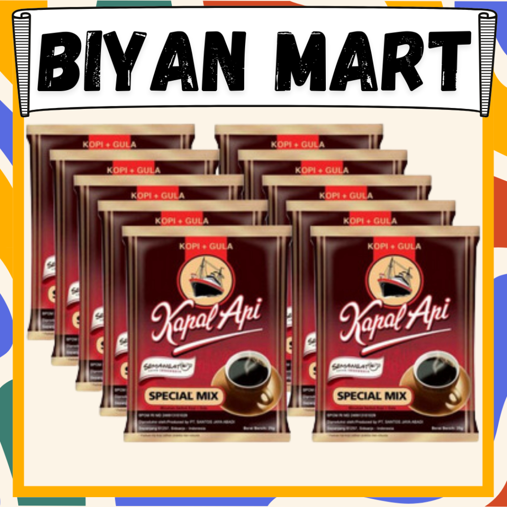 

KOPI KAPAL API SPECIAL MIX ISI 10 SACHET