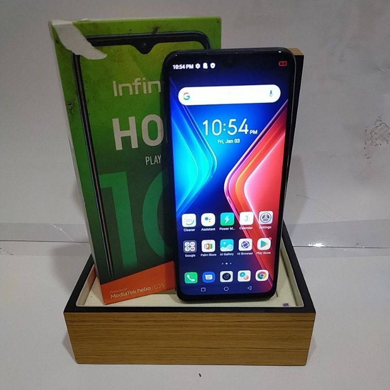 Infinix Hot 10 play Ram 4/65 second original