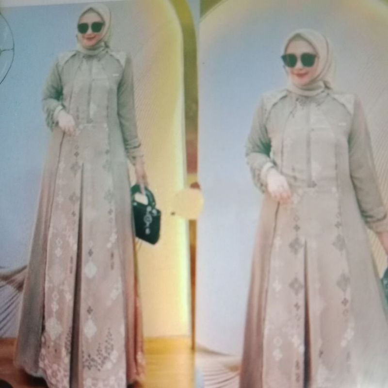 gamis terbaru dress kayla