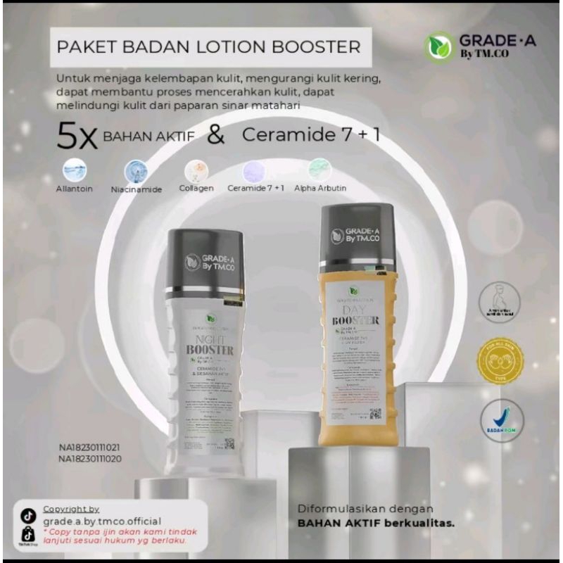 PAKET HB WHITENING SIANG MALAM GRADE A BY TMCO