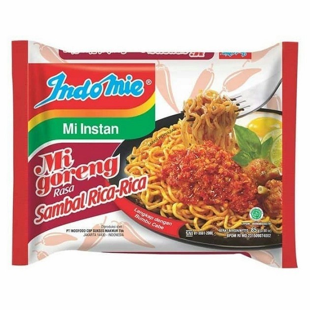 

indomie goreng sambal rica 85