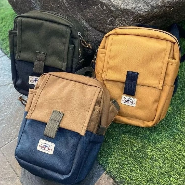 EIGER1989 Tas Selempang Original Wanderdrift 3.1 Pouch New Logo (Garansi 1 Tahun).