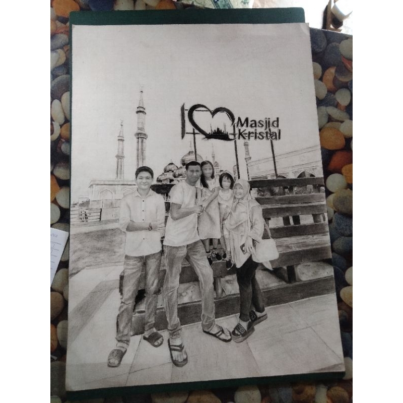 

LUKISAN PENSIL WAJAH A3 ( 30x40 )