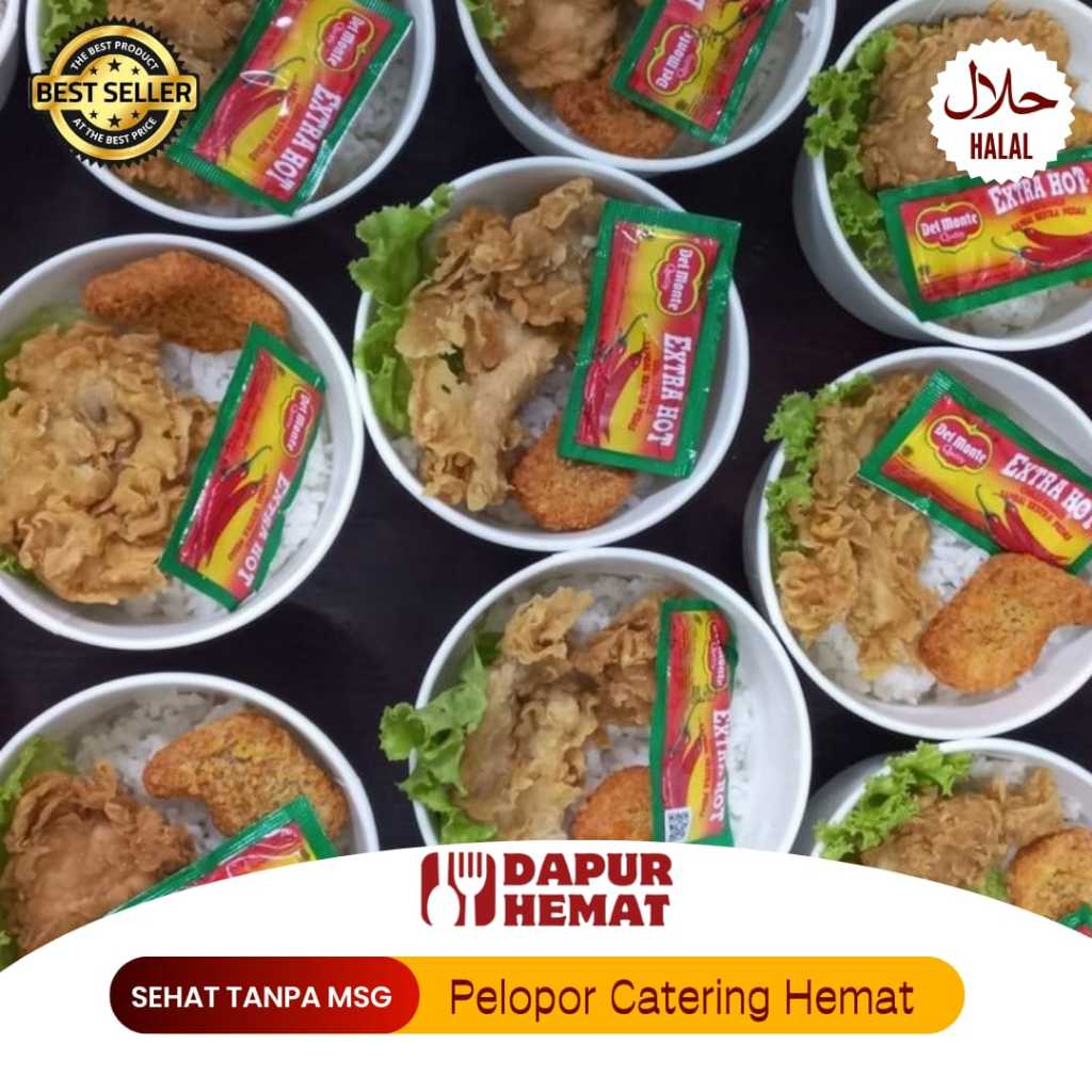 

Dapur Hemat - Paket Rice Bowl Ekonomis Murah Halal Makanan Siap Saji Enak Cocok Untuk Semua Acara