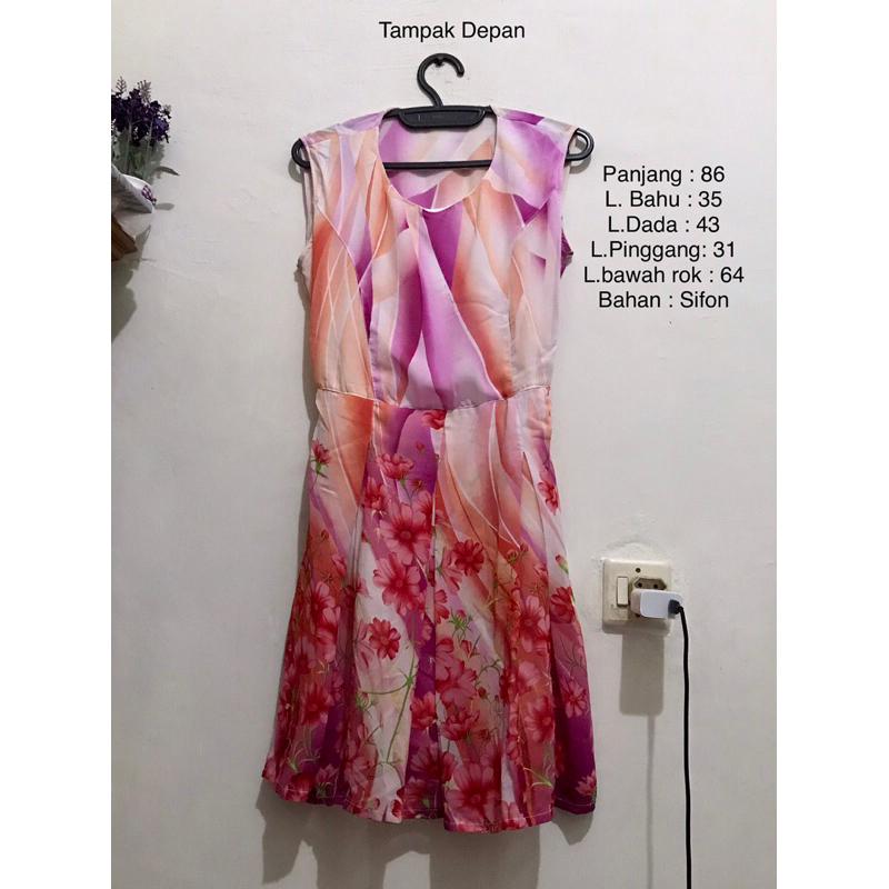 Dress floral preloved