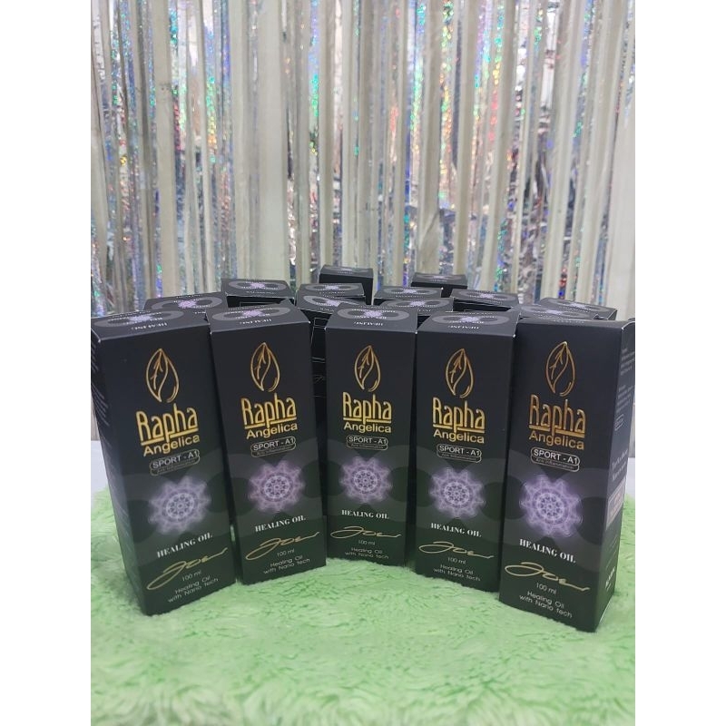 MINYAK RAPHA ANGELICA SPORT A1 HITAM ANTI INFLAMMATION