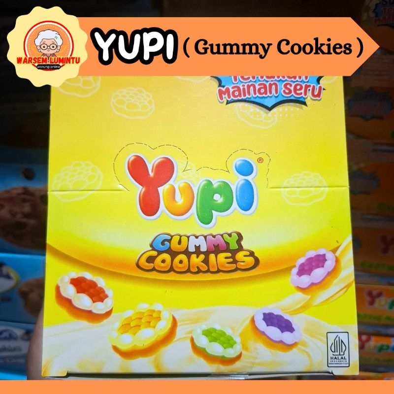 

YUPI GUMMY COOKIES ( Isi 24 )