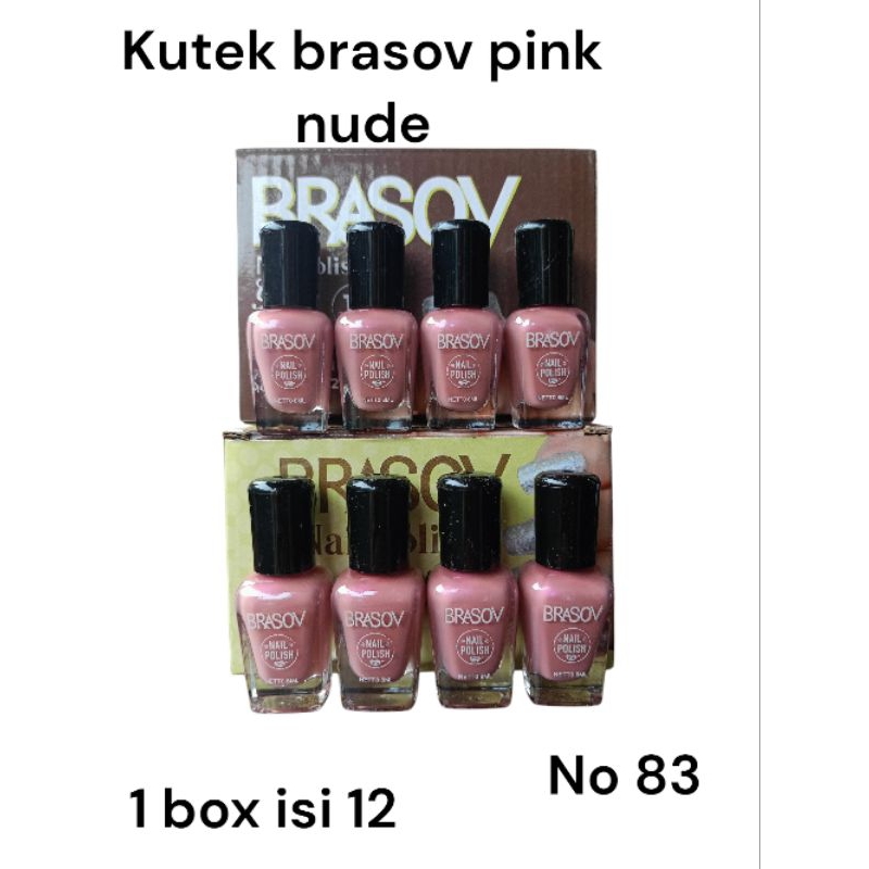 Brasov Kutek Brasov Pink Nude no 83. 1 box isi 12