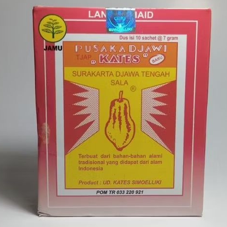 

Jamu Kates Pusaka Djawi Solo