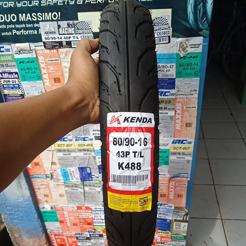 Ban Kenda ring 16 80/90 Tubeless