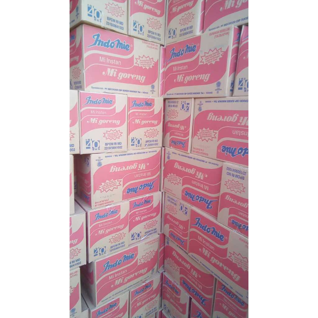 

Indomie Goreng (1 dus isi 40 pcs)