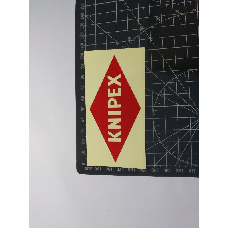 stiker cutting knipex