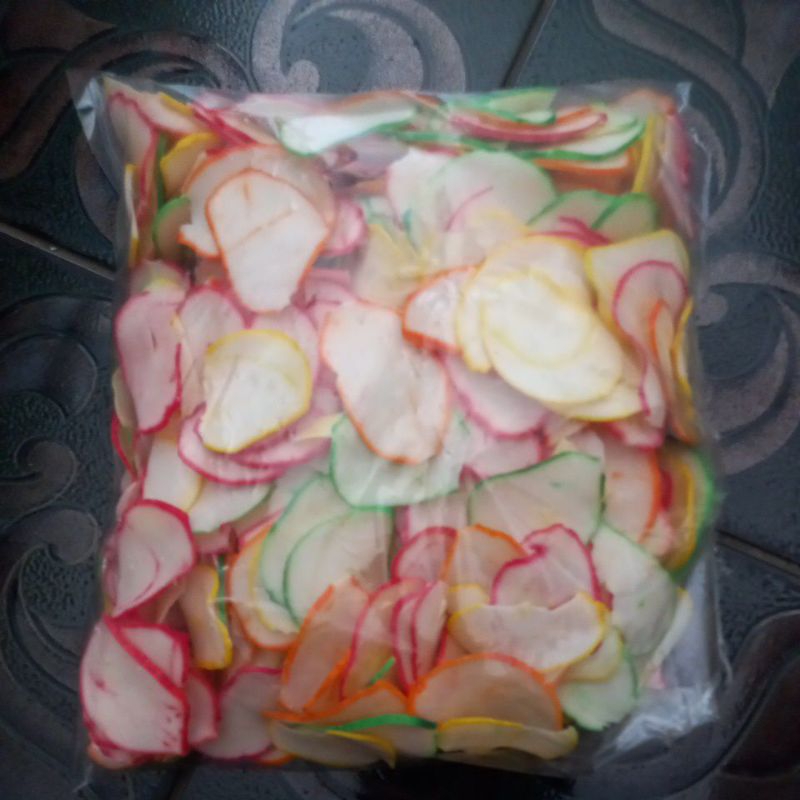 

kerupuk mentah bawang bibir