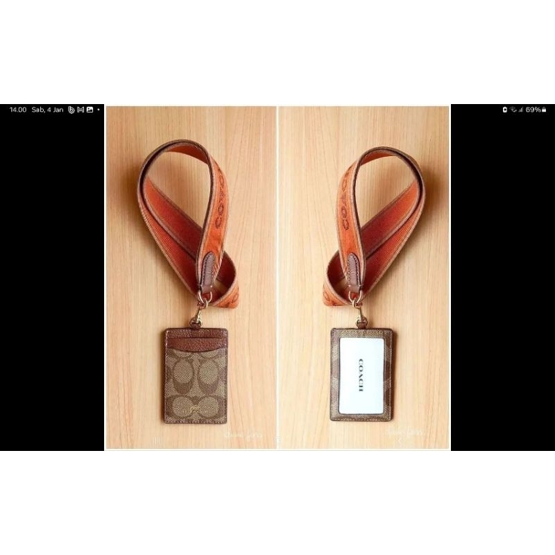 

Lanyard ID Sign Khaki Canyon Multi Webbing Strap Original