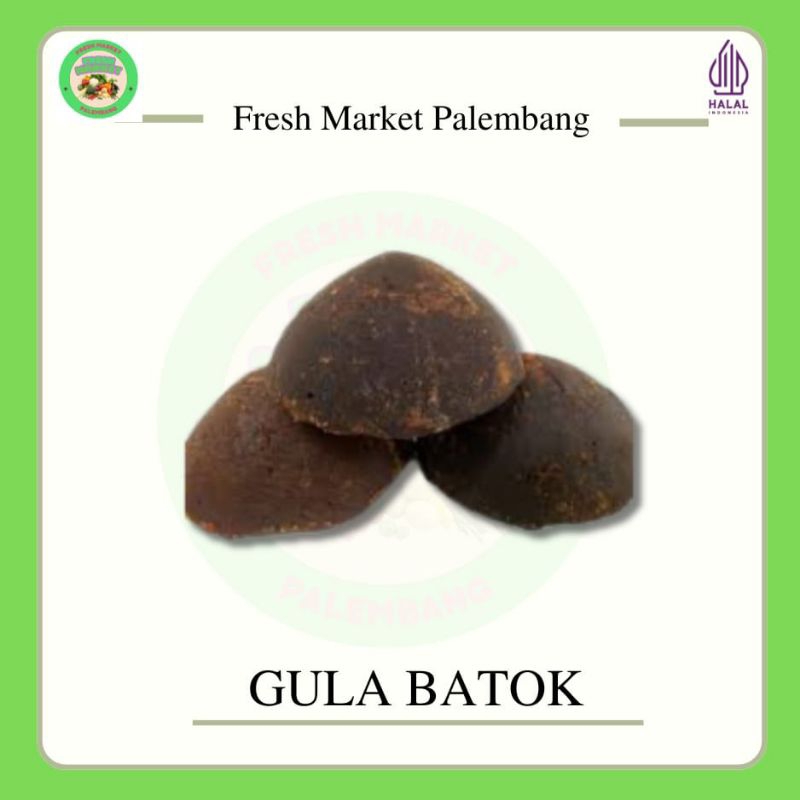 

Gula Batok Linggau -Fresh Market Palembang-