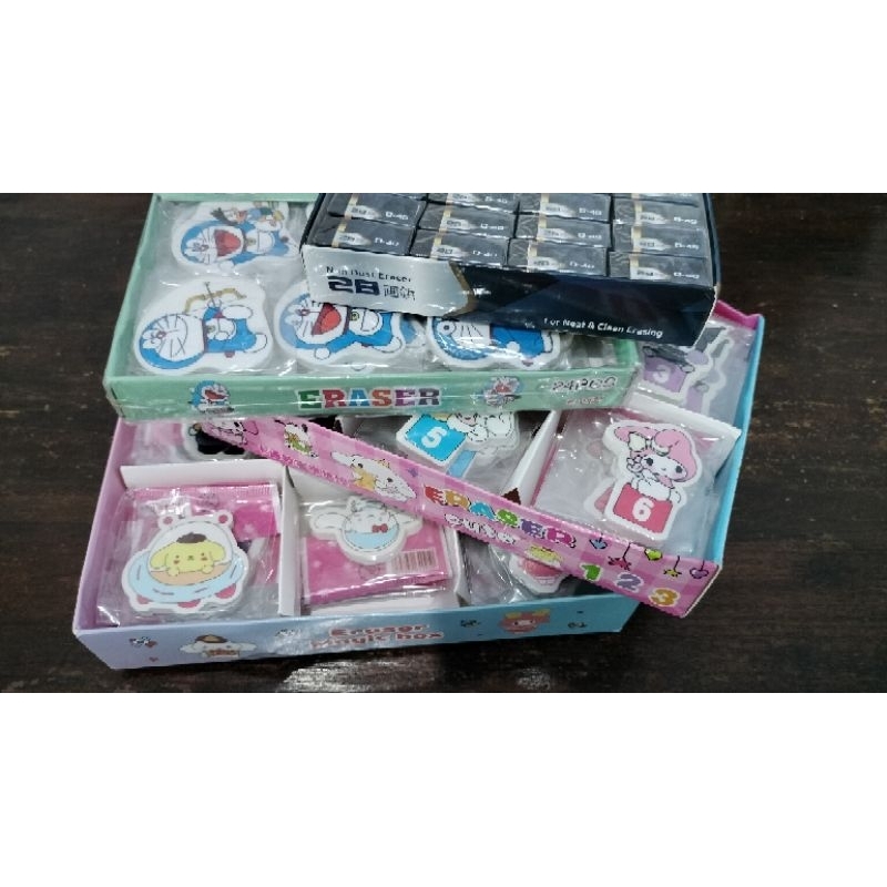 

[jual ecer] pengapus pensil lucu karakter untuk sekola atk perlengkapan