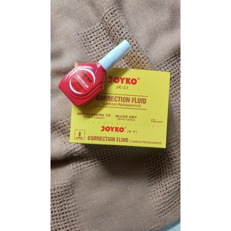 

Joyko JK-01 Correction Fluid Cairan Penghapus Anti Clogging Tip Quick Dry