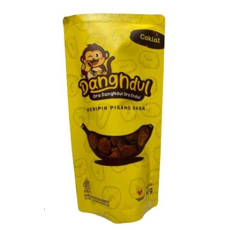 

(HALAL)Kerupuk pisang Cemilan Dhardhes Food Rasa Coklat Enak