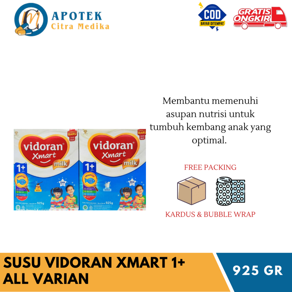 

Susu Vidoran Xmart + - Susu Pertumbuhan Anak