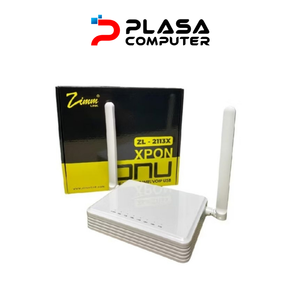 ZIMMLINK XPON ONU ZL-2113X Support EPON & GPON ONT 1GE 3FE 2,4G Wifi