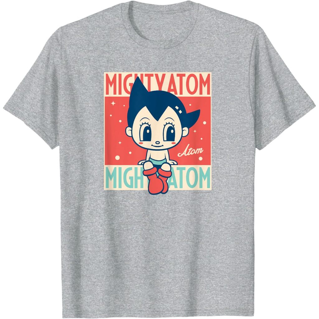 Baju Kaos Anak Astro Boy retro (Atom) (C)Tezuka Productions T-Shirt Pakaian Atasan Fashion Laki Cowo