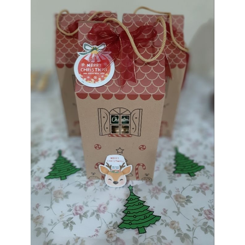 

Box Dus packaging natal christmas isi 3 toples @500gr
