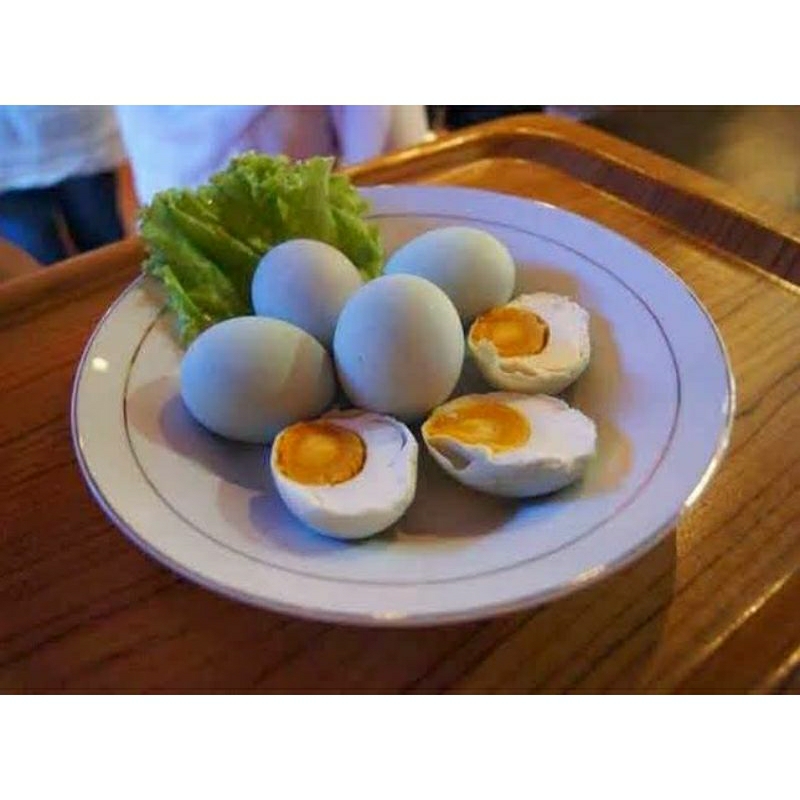 

Telur Bebek Mentah Tawar/Telur Bebek Matang Asin Omega3